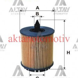 YAĞ FİLTRESİ INSIGNIA A / ASTRA J / VECTRA C / ZAFİRA B / CAPTİVA B ANTARA 07= A20NHT-A20NFT-Z22SE-A24XE YAĞ FİLTRESİ INSIGNIA A / ASTRA J / VECTRA C / ZAFİRA B / CAPTİVA B ANTARA 07= A20NHT-A20NFT-Z22SE-A24XE